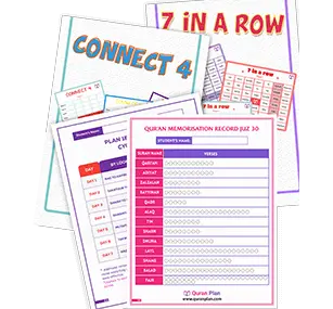 printable Quran resources for hifdh
